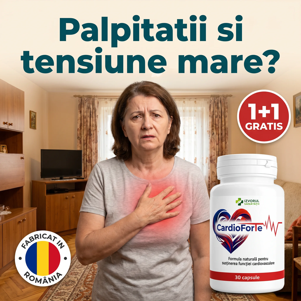 CardioForte - Susține funcția cardiovasculară