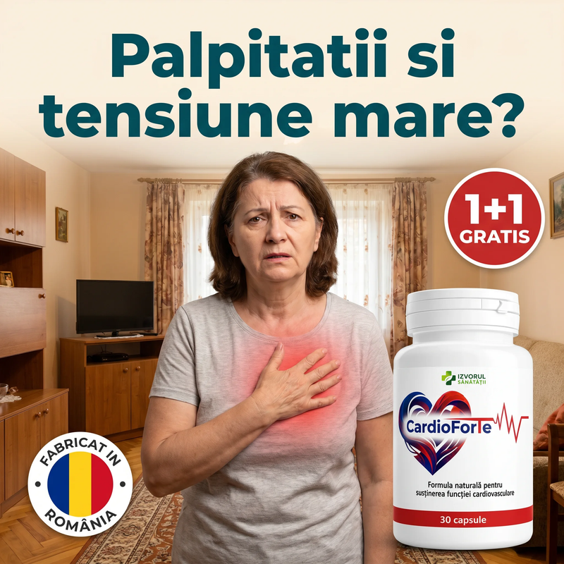 CardioForte - Susține funcția cardiovasculară