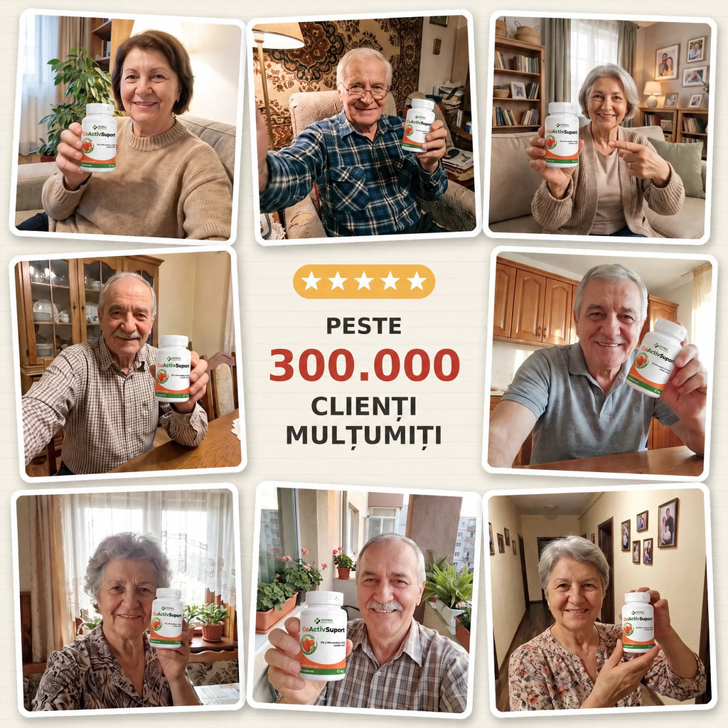 CoActiv Suport - Sprijin natural pentru colesterol și circulație