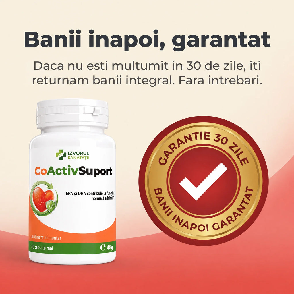 CoActiv Suport - Sprijin natural pentru colesterol și circulație