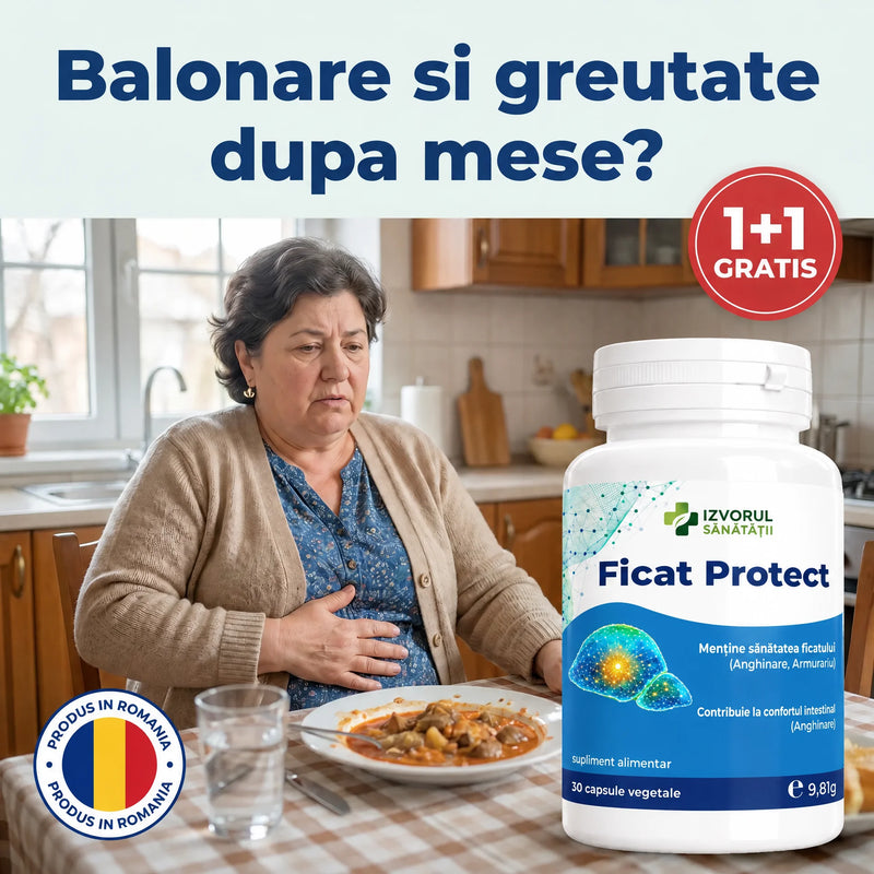 FicatProtect - Ficat sănătos și digestie ușoară