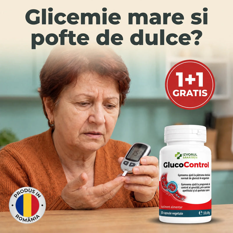 GlucoControl - Menține glicemia în limite normale