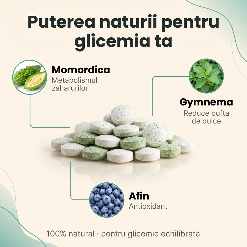 GlucoControl - Menține glicemia în limite normale