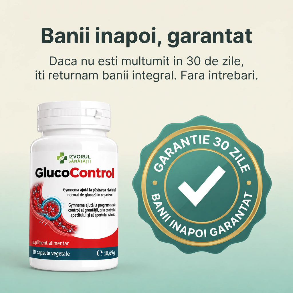 GlucoControl - Menține glicemia în limite normale