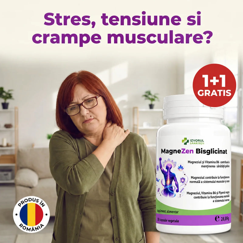 MagneZen Bisglicinat - Relaxare pentru corp și minte