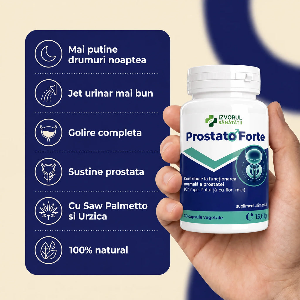 ProstatoForte - Confort urinar și sănătatea prostatei