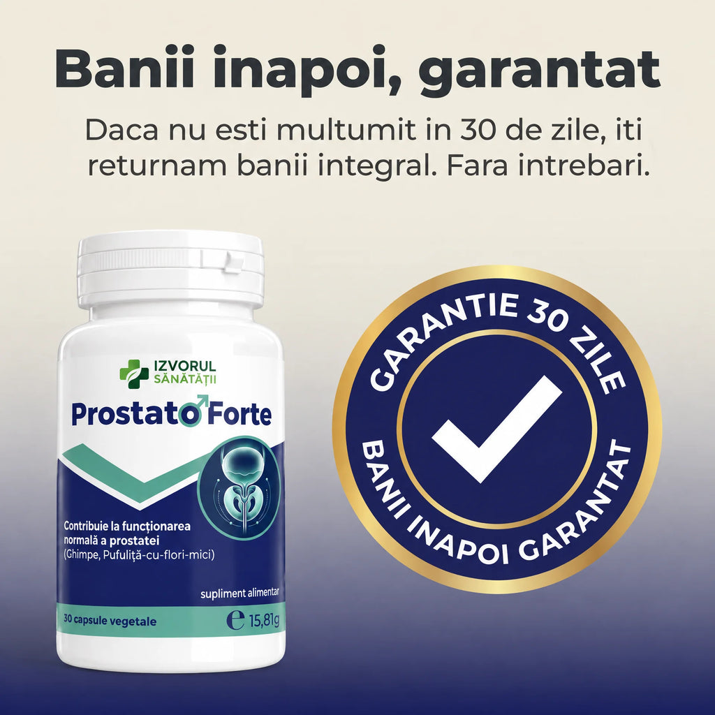ProstatoForte - Confort urinar și sănătatea prostatei
