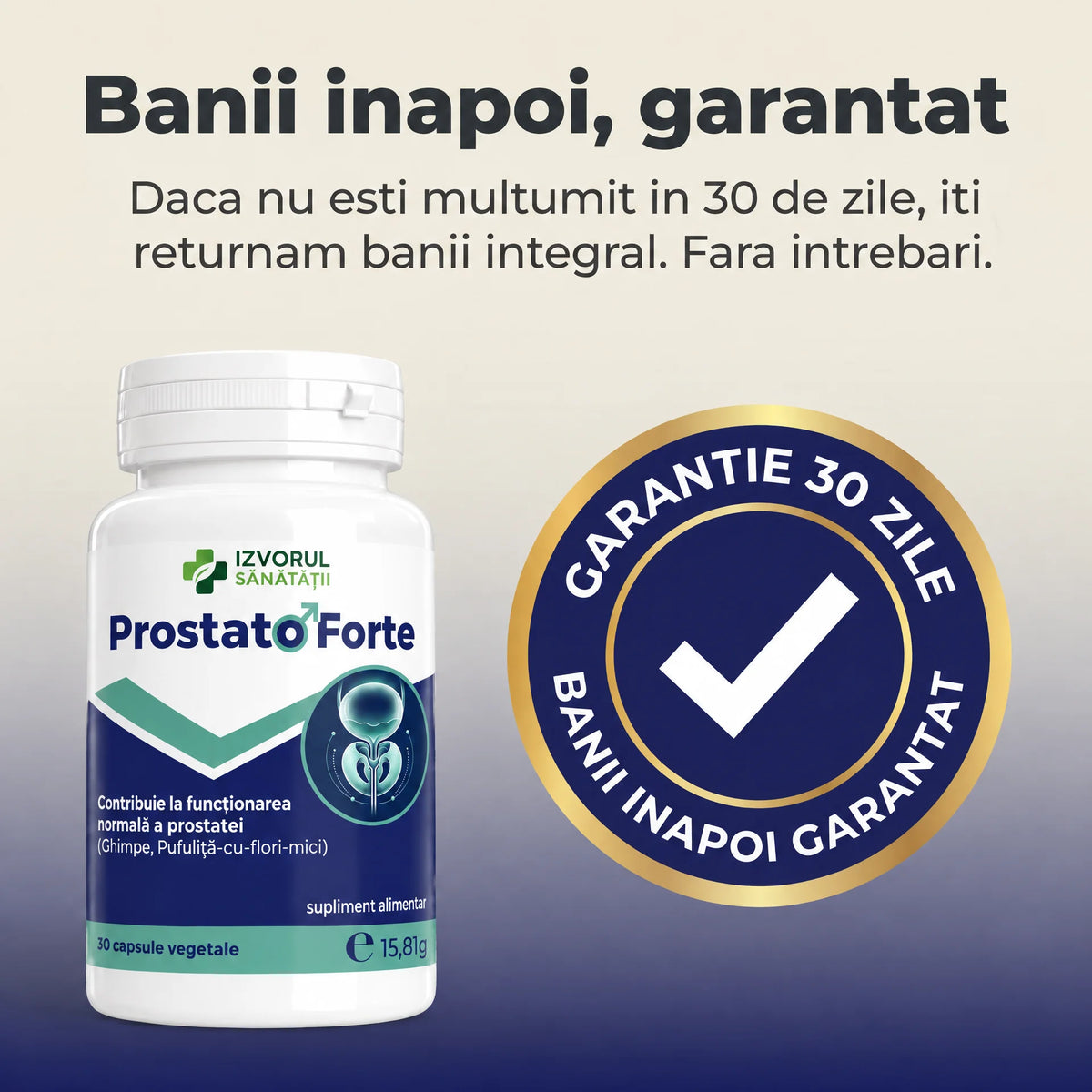 ProstatoForte - Confort urinar și sănătatea prostatei