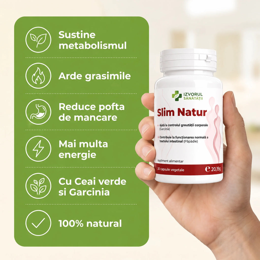 SlimNatur - Sprijin pentru siluetă și vitalitate