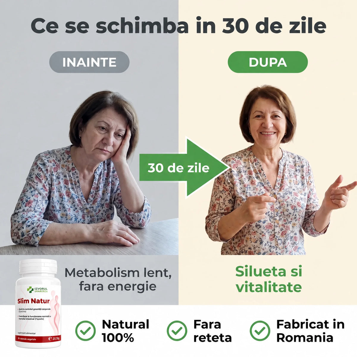 SlimNatur - Sprijin pentru siluetă și vitalitate